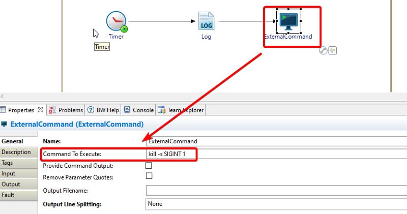 Procesamiento por lotes de Kubernetes usando TIBCO BW