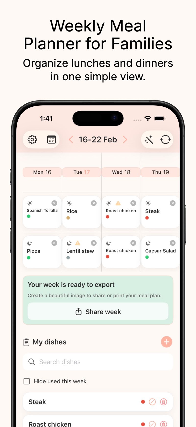 MealMood screenshot
