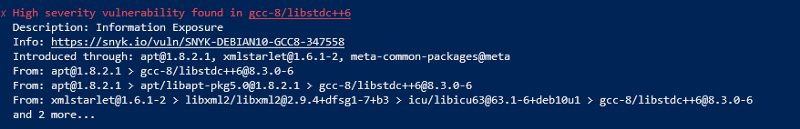 Vulnerability info