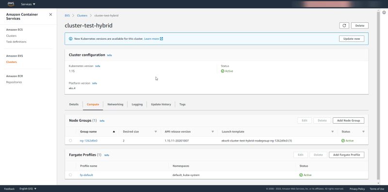 EKS Fargate Hybrid Kubernetes Cluster: Combine EC2 Nodes and Serverless Pods on AWS