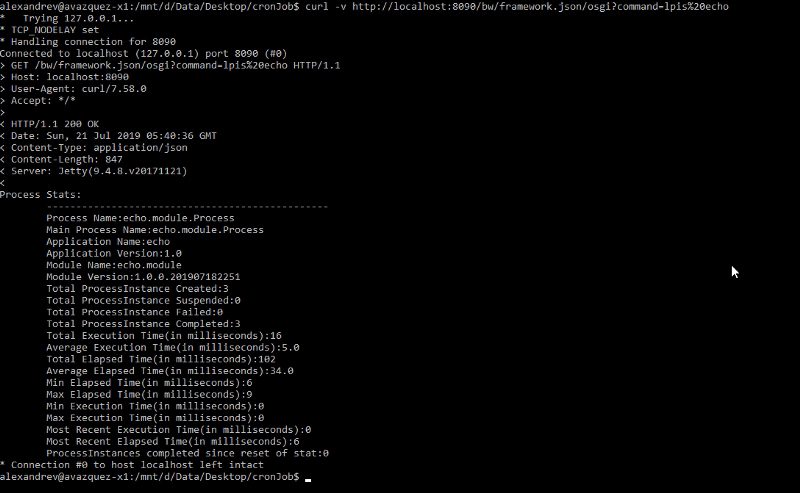 Usar estadísticas a tu favor para detectar cuellos de botella en TIBCO BusinessWorks Container Edition