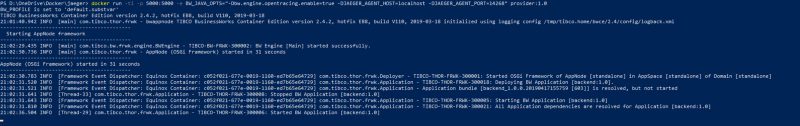 Compatibilidad con OpenTracing en TIBCO BusinessWorks Container Edition