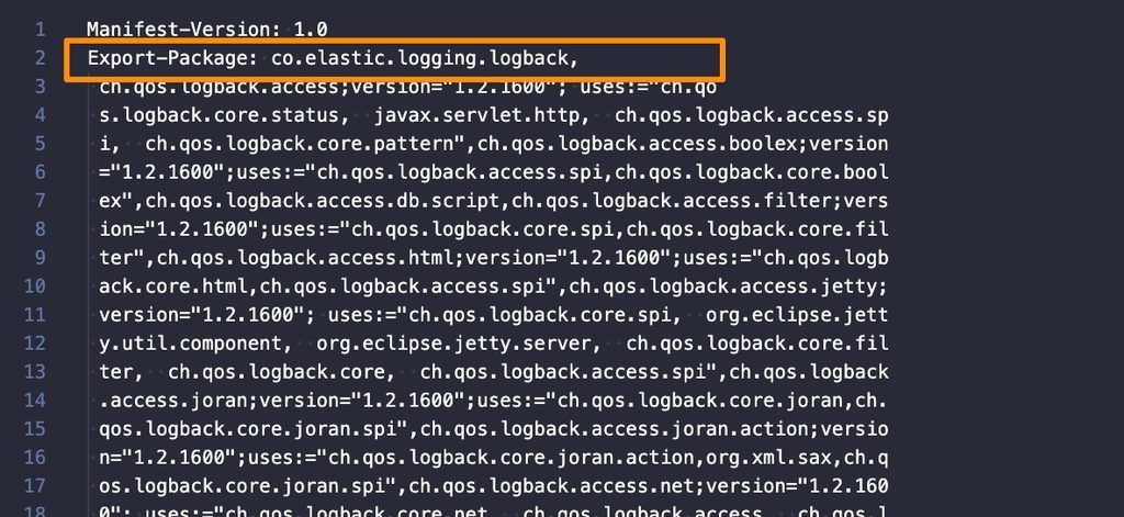 BW ECS Logging: Cambios en Export-Package