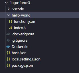Aplicaciones Flogo ejecutándose como Funciones de Azure