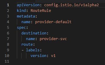 Integración de Istio con aplicaciones BWCE