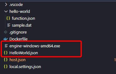 Aplicaciones Flogo ejecutándose como Funciones de Azure