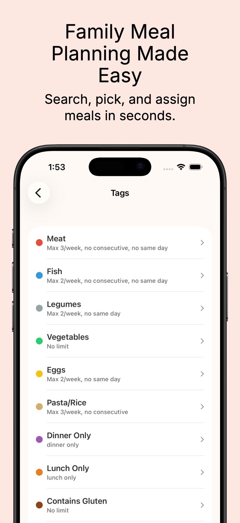 MealMood screenshot