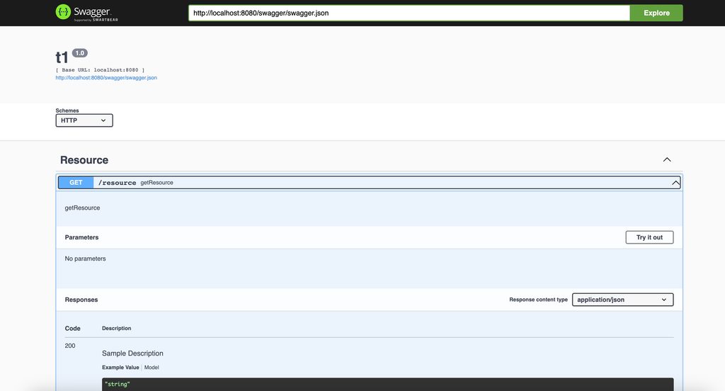 How To Enable SwaggerUI TIBCO BusinessWorks when Offloading SSL Certificate: SwaggerUI view from TIBCO BWCE app